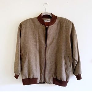 Tailored by Harlan 80s Vintage Bomber Jacket (M)